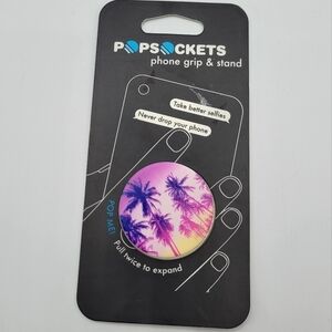 Popsockets California Dreamin Sunset Palm tree Grip & Stand